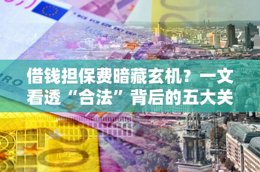 济南借钱担保费暗藏玄机？一文看透“合法”背后的五大关键陷阱