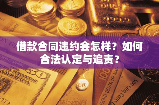 济南借款合同违约会怎样？如何合法认定与追责？